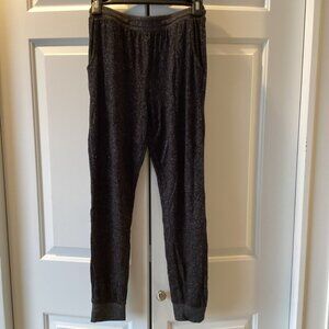 Zella Grey Speckled Joggers Size Large 10/12